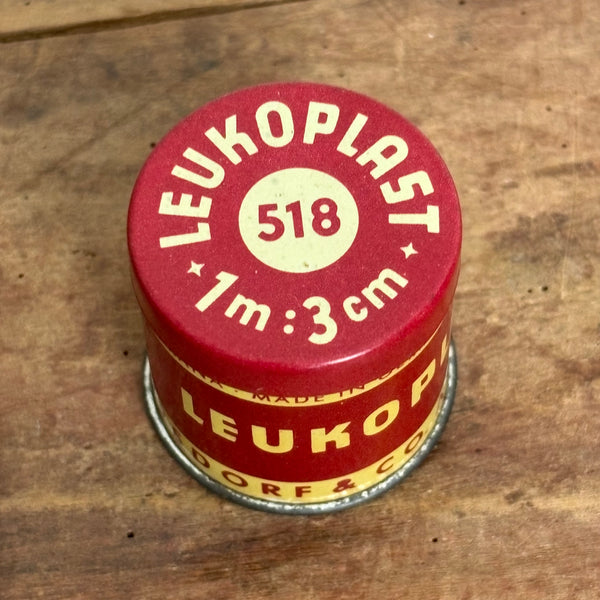 Vintage Blechdose Leukoplast