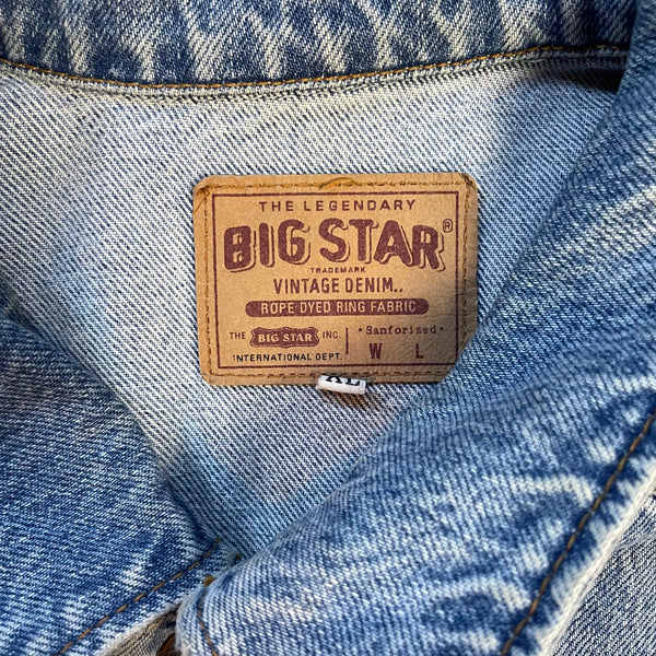 Big Star Jeansjacke - Vintage Washed Blue