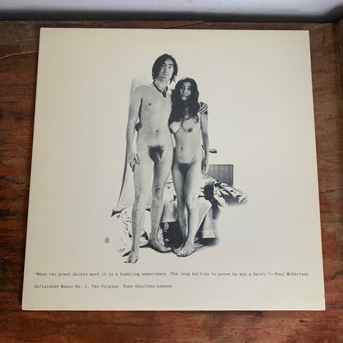 LP Vinyl Two Virgins John Lennon & Yoko Ono