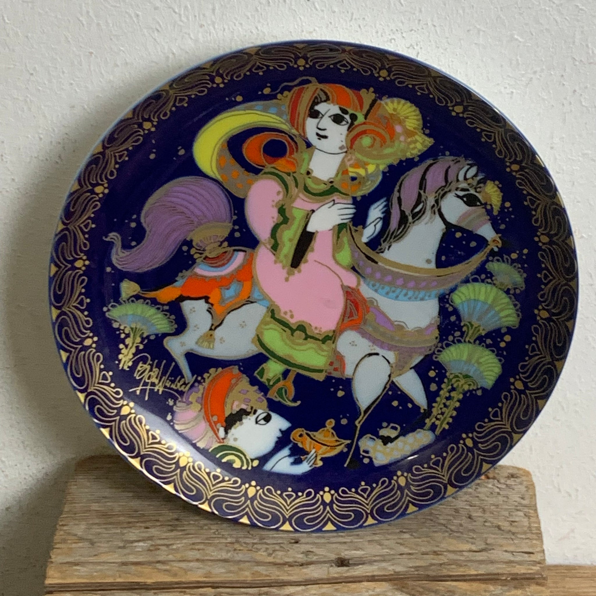 Sammelteller Aladin IX von Björn Wiinblad für Rosenthal – Trödelfuchs Vintage Shop
