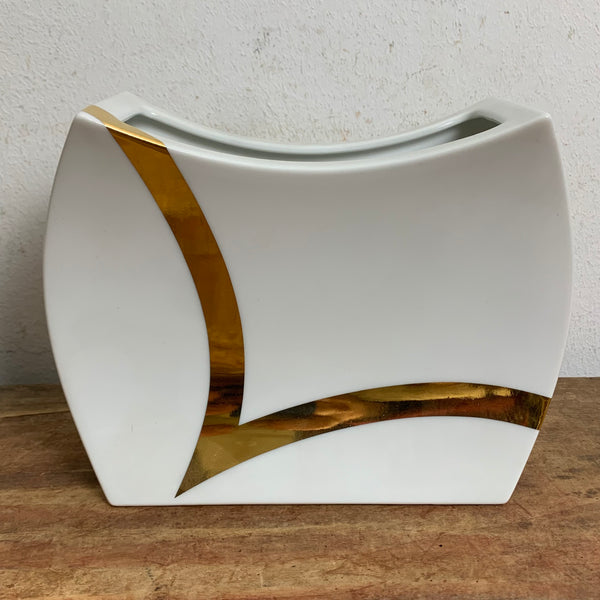 Vintage Porzellan Vase von Jan van der Vaart für Rosenthal