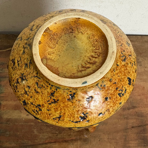 Vintage Mid Century Keramik Vase von Jasba 1623-25