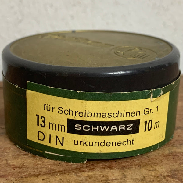 Vintage Bakelit Farbband Dose von Pelikan