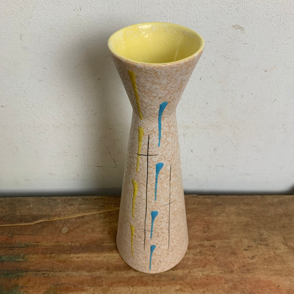Mid Century Keramik Vase von Scheurich 520-28