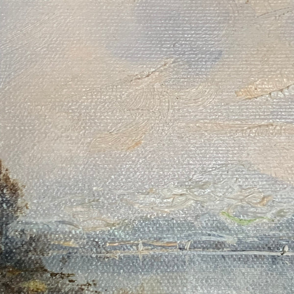 Ölgemälde Am Chiemsee von Gerhard Lukas Larsen