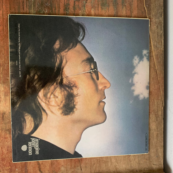 LP Imagine von John Lennon mit Poster