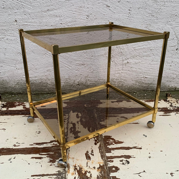 Vintage Barwagen, Beistelltisch im Hollywood Regency Style