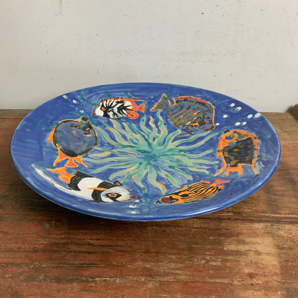 Vintage Keramik Teller Fische – Trödelfuchs Vintage Shop