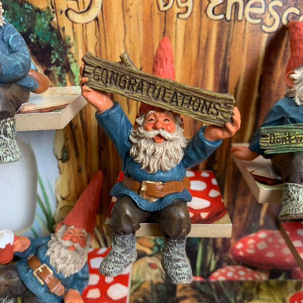 6 Gnome isms by Enesco