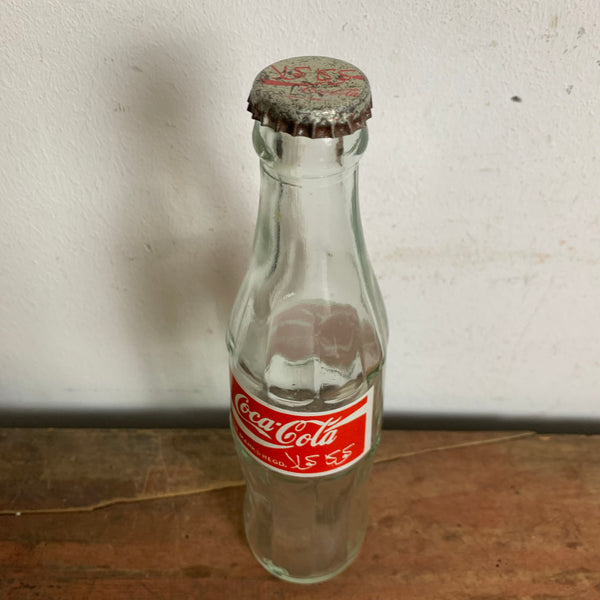 Vintage Coca Cola Glasflasche arabische Schrift