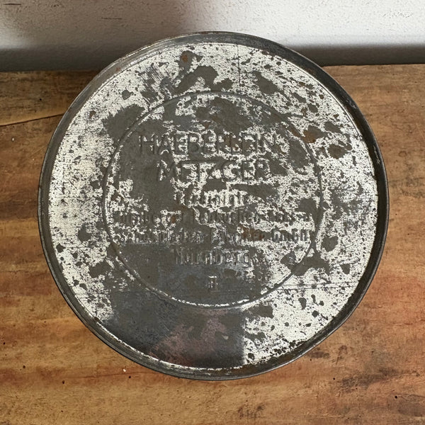 Vintage Blechdose Lebkuchen von Haeberlein Metzger