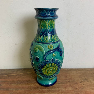 Vintage Bay Keramik Vase von Bodo Mans 86-25