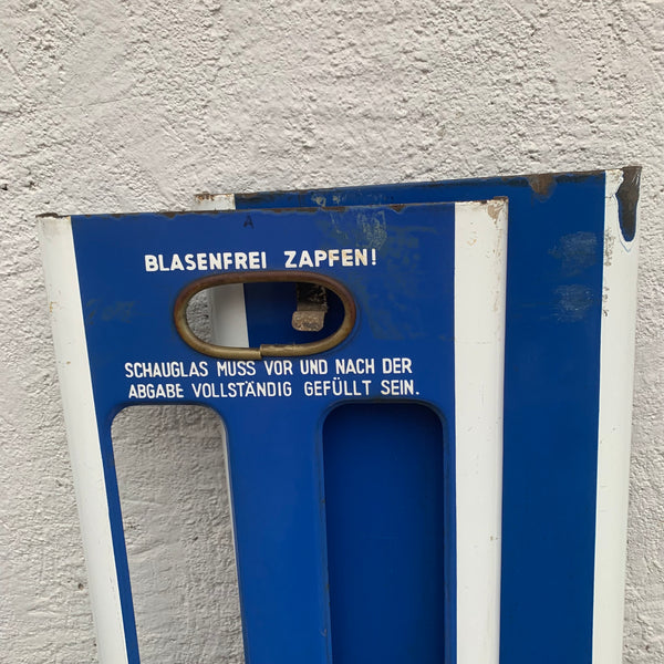 Vintage Mid Century Aral Zapfsäule