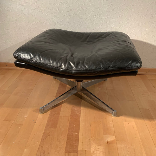 Vintage Lounge Sessel und Ottomane King Chair von André Vandenbeuck für Strässle