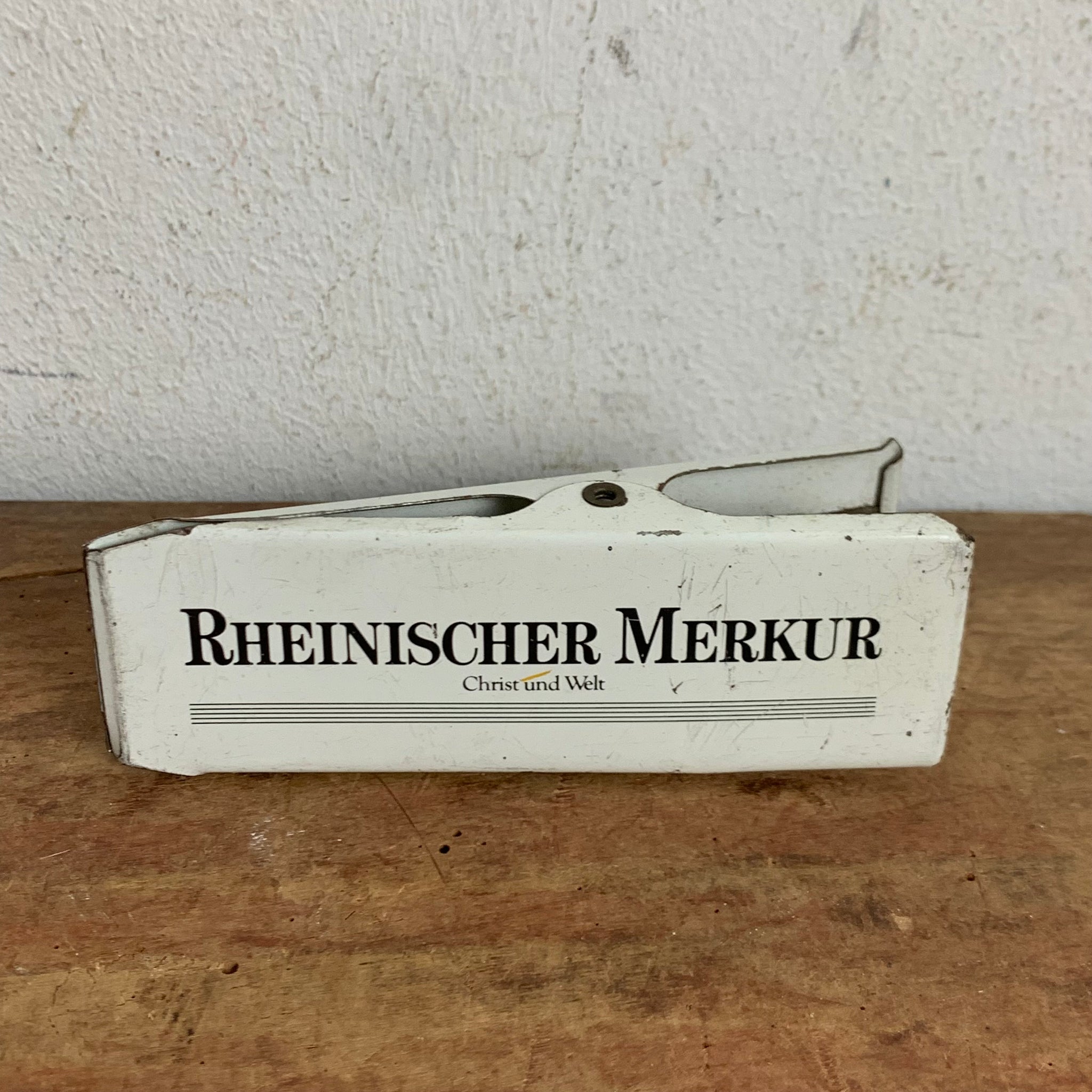 Vintage Zeitungsklammer Rheinischer Merkur