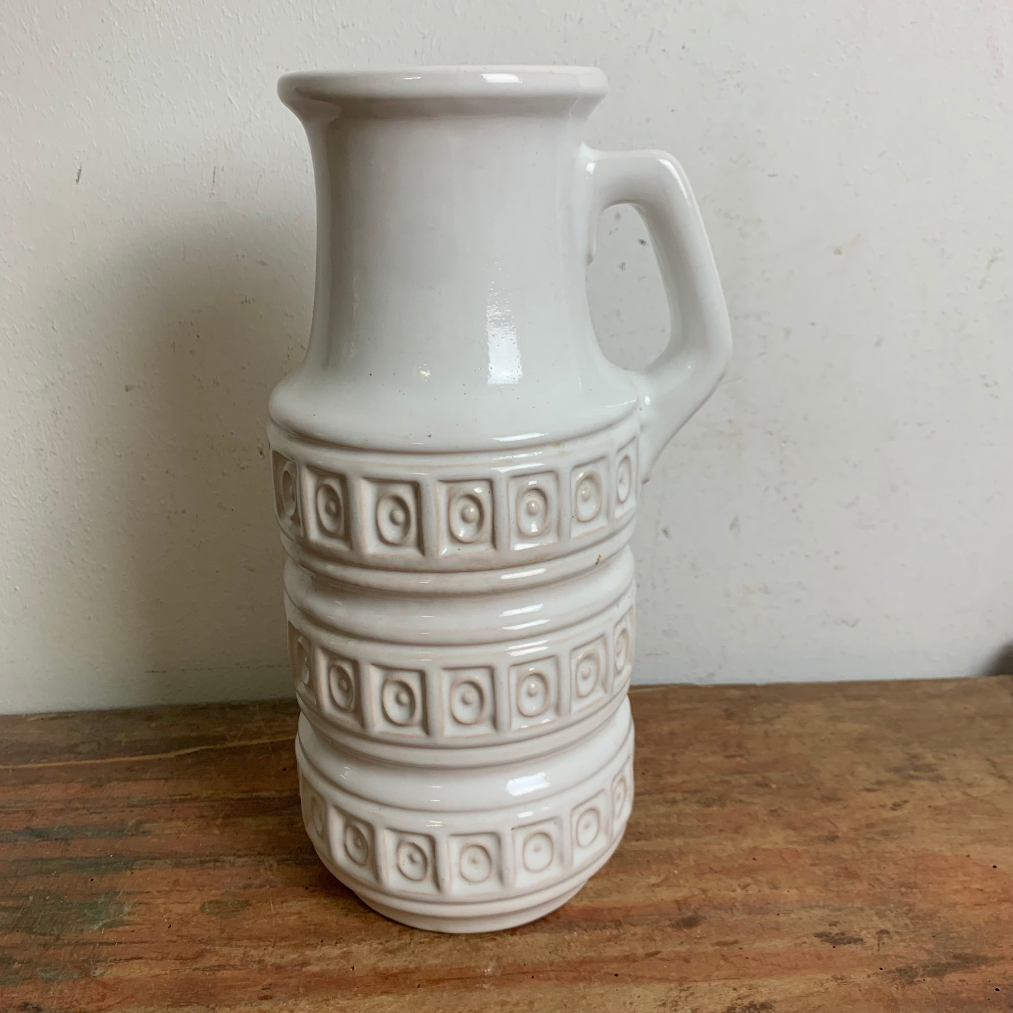 Vintage Keramik Vase Tundra von Scheurich 429-26