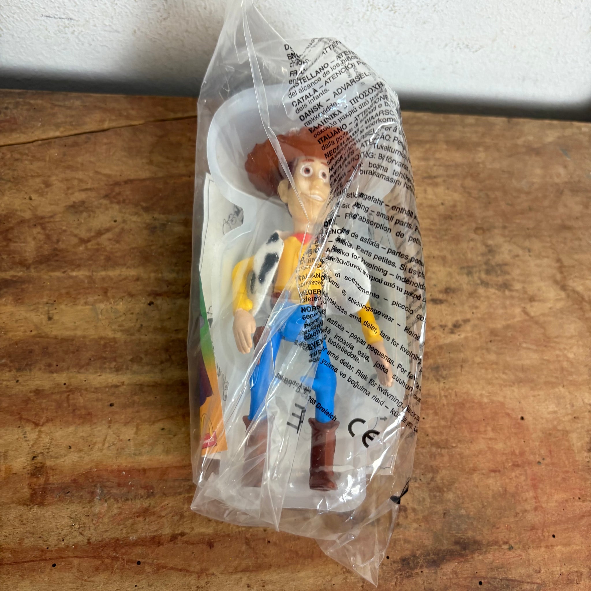 Woody Disney Toy Story 2 Figur von McDonald’s Happy Meal Club Toys OVP
