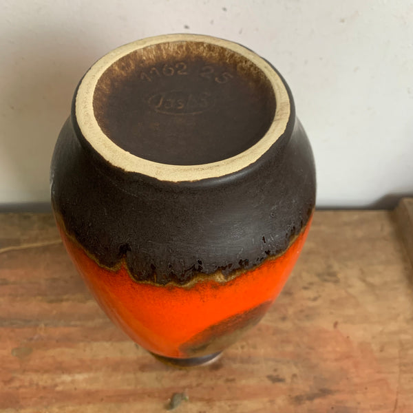 Vintage  Keramik Vase von Jasba 1162-25