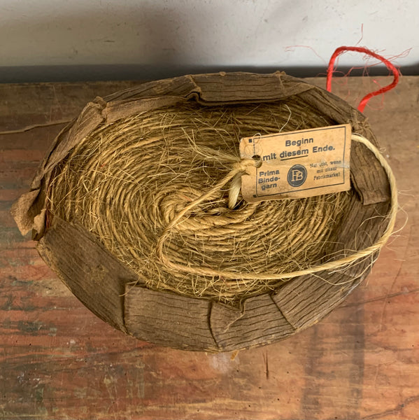 Vintage Rolle PB Sisal Bindegarn von Baumhüter