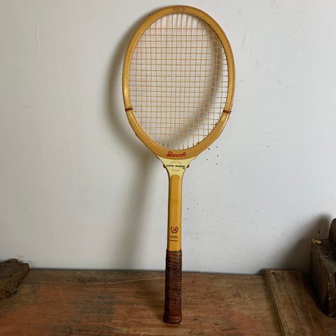 Vintage Holz Tennisschläger von Bancroft