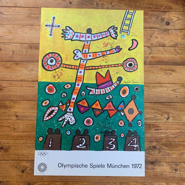 Pop Art Plakat Olympische Spiele 1972