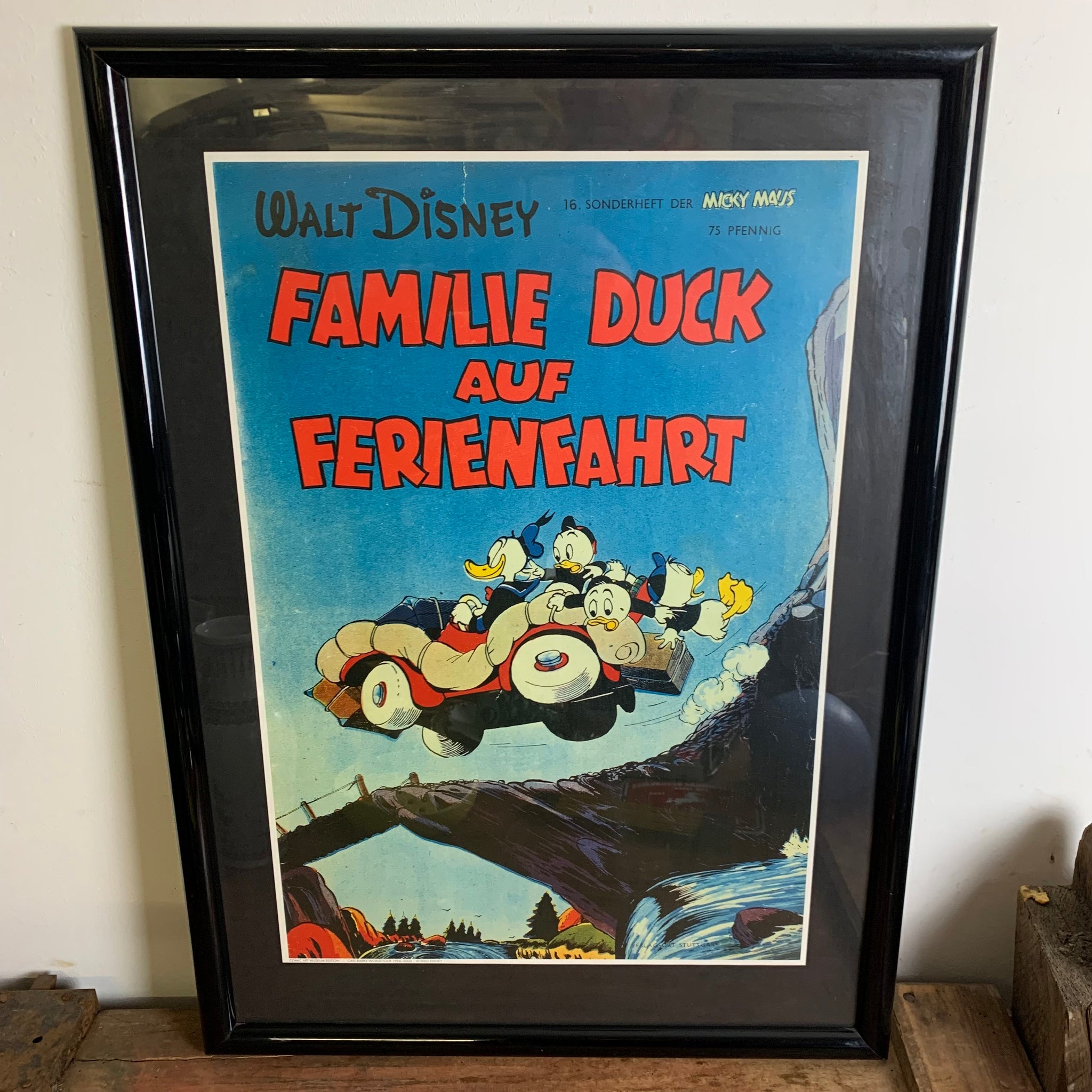 Vintage Kunstdruck 16. Sonderheft Mickey Mouse