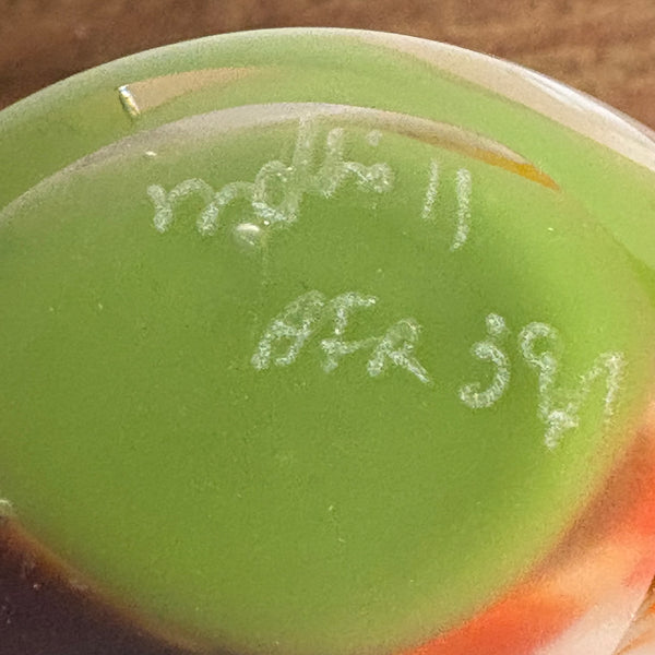 Vintage Mid Century Glas Vase Mdina Malta