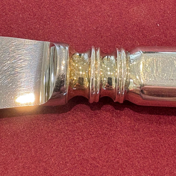 6 Vorspeisenesser Alt-Spaten 150er Silber Auflage von Robbe Berking
