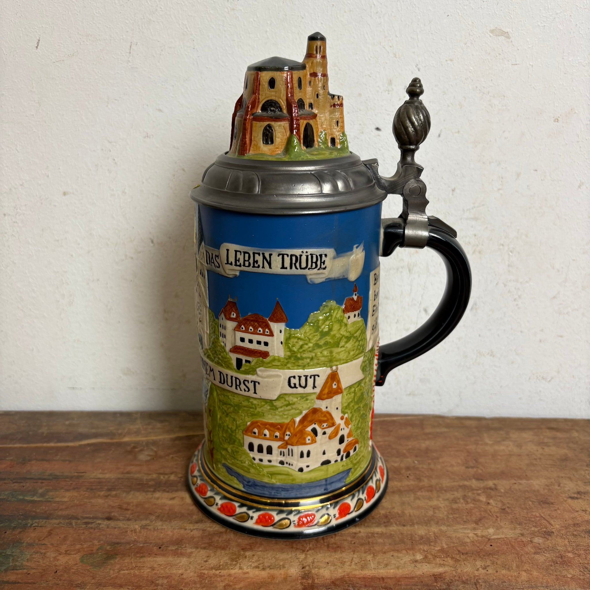 Vintage limitierter Bierkrug von Villeroy und Boch Mettlach