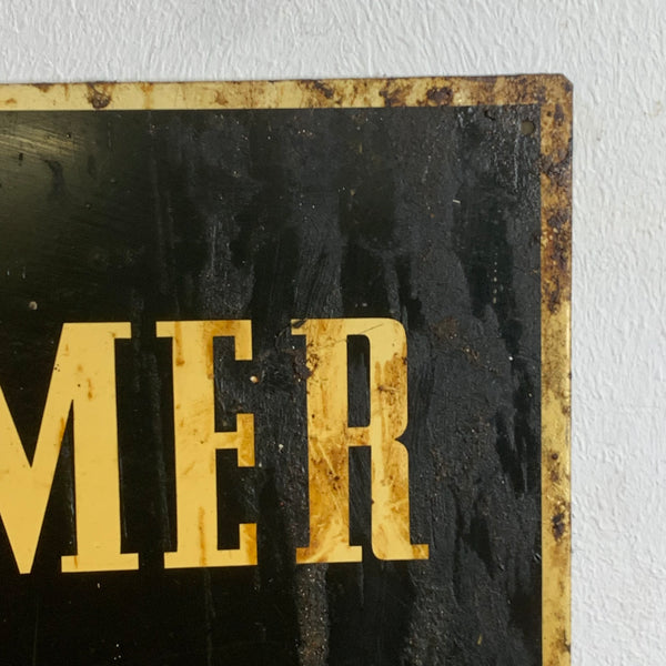 Vintage Blechschild Ringelheimer Kraftfutter