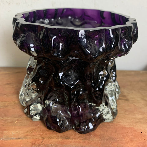 Vintage Borken Vase von Ingrid Glas