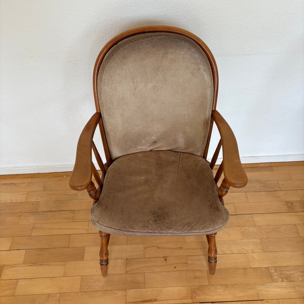 4er Set vintage Windsor Armlehnen Stuhl