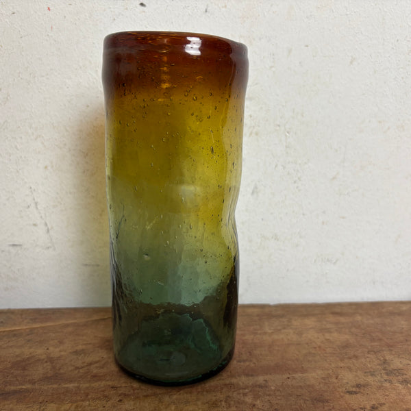 Vintage 6er Set Amber Trinkgläser