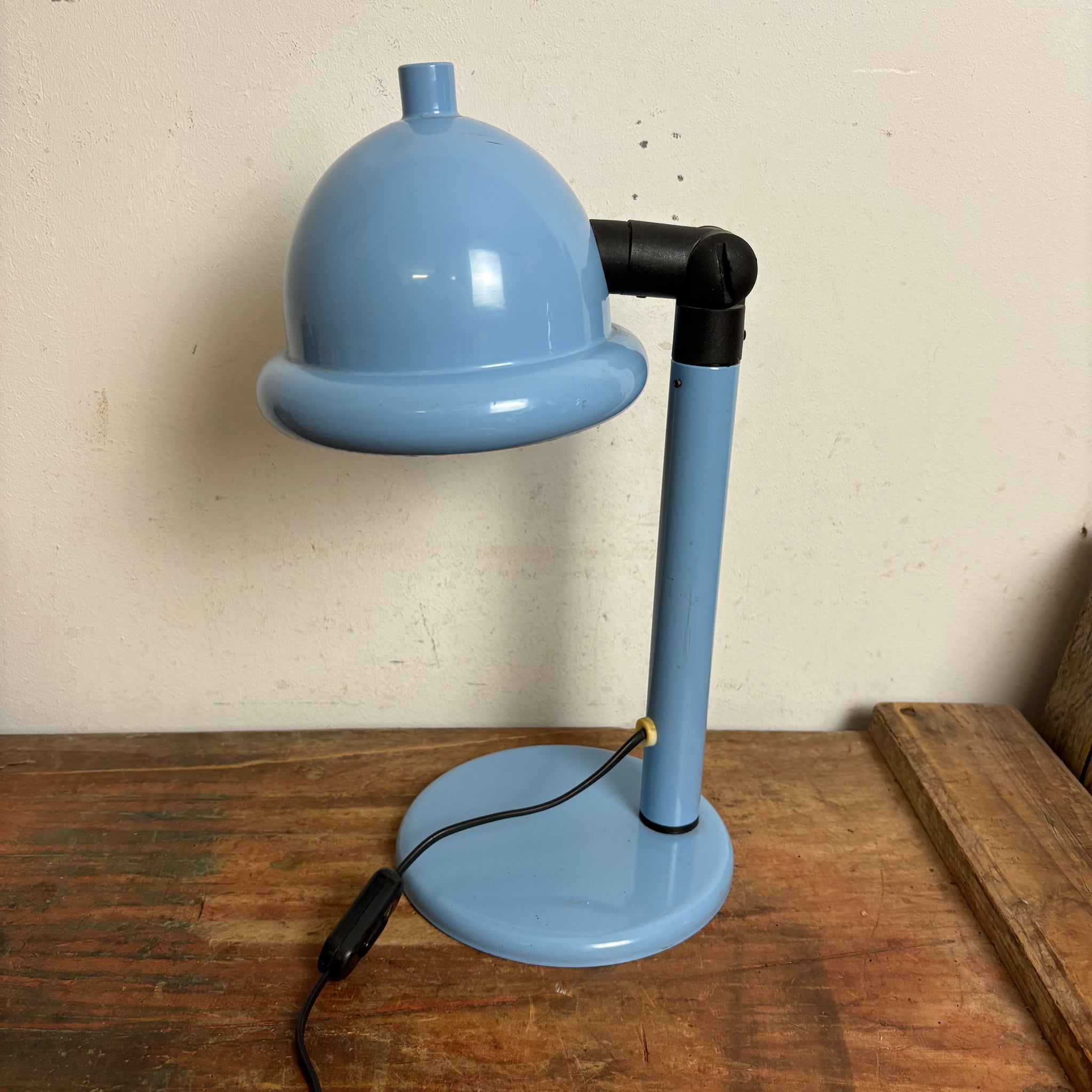 Vintage Lampe Glader B103 von Ikea in blau