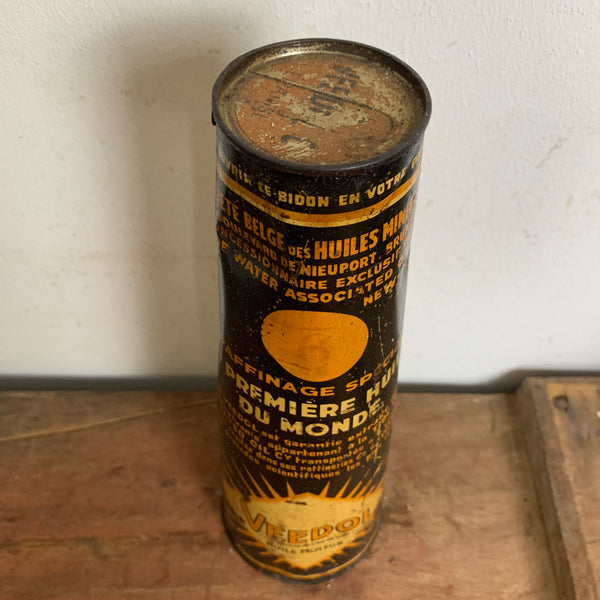 Vintage Öldose Veedol