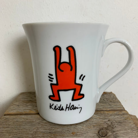 Pop Art Kaffeebecher von Keith Haring