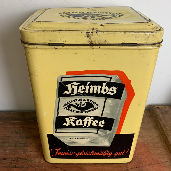 Vintage Blechdose Heimbs Kaffee