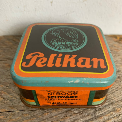 Vintage Blechdose von Pelikan