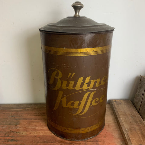 Vintage Blechdose Büttner Kaffee