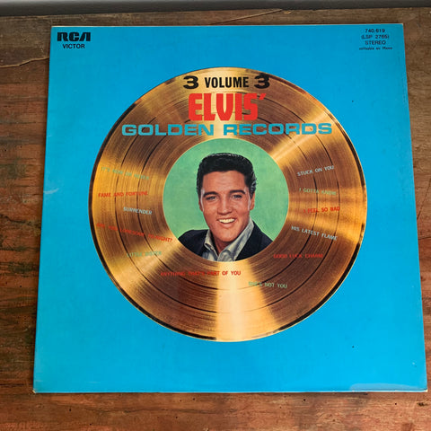 LP Elvis Golden Records Volume 3
