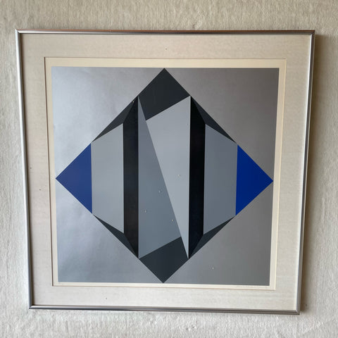 Op Art Faltungen von Helmut Sundhaußen