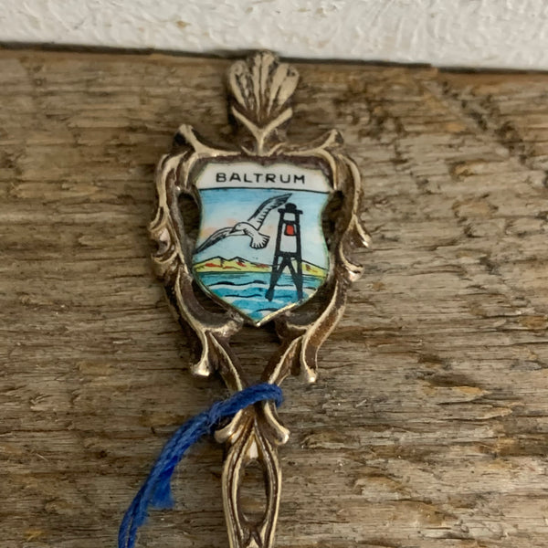 Andenkenlöffel Baltrum Silber