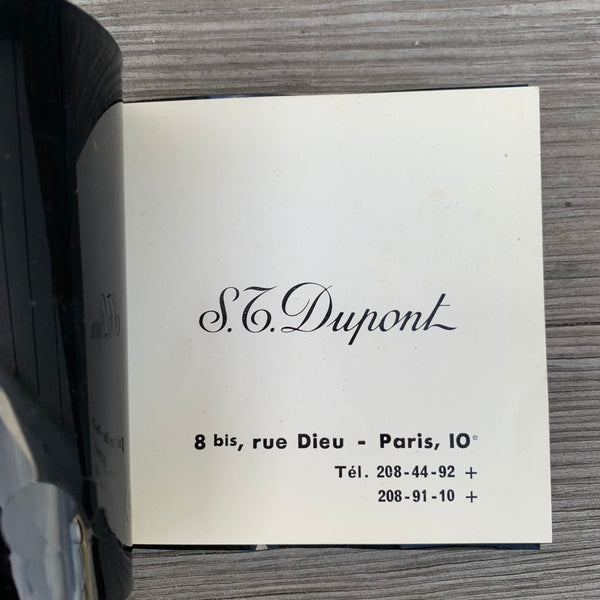 S.T. Dupont Feuerzeug Bedienungsanleitung