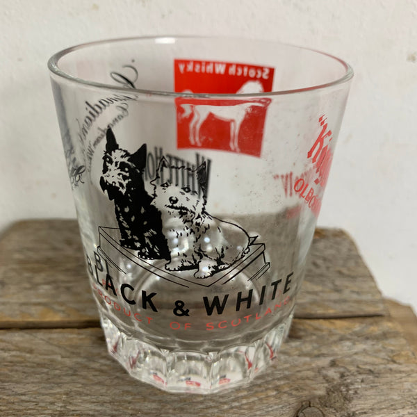 6er Set vintage Whisky Gläser