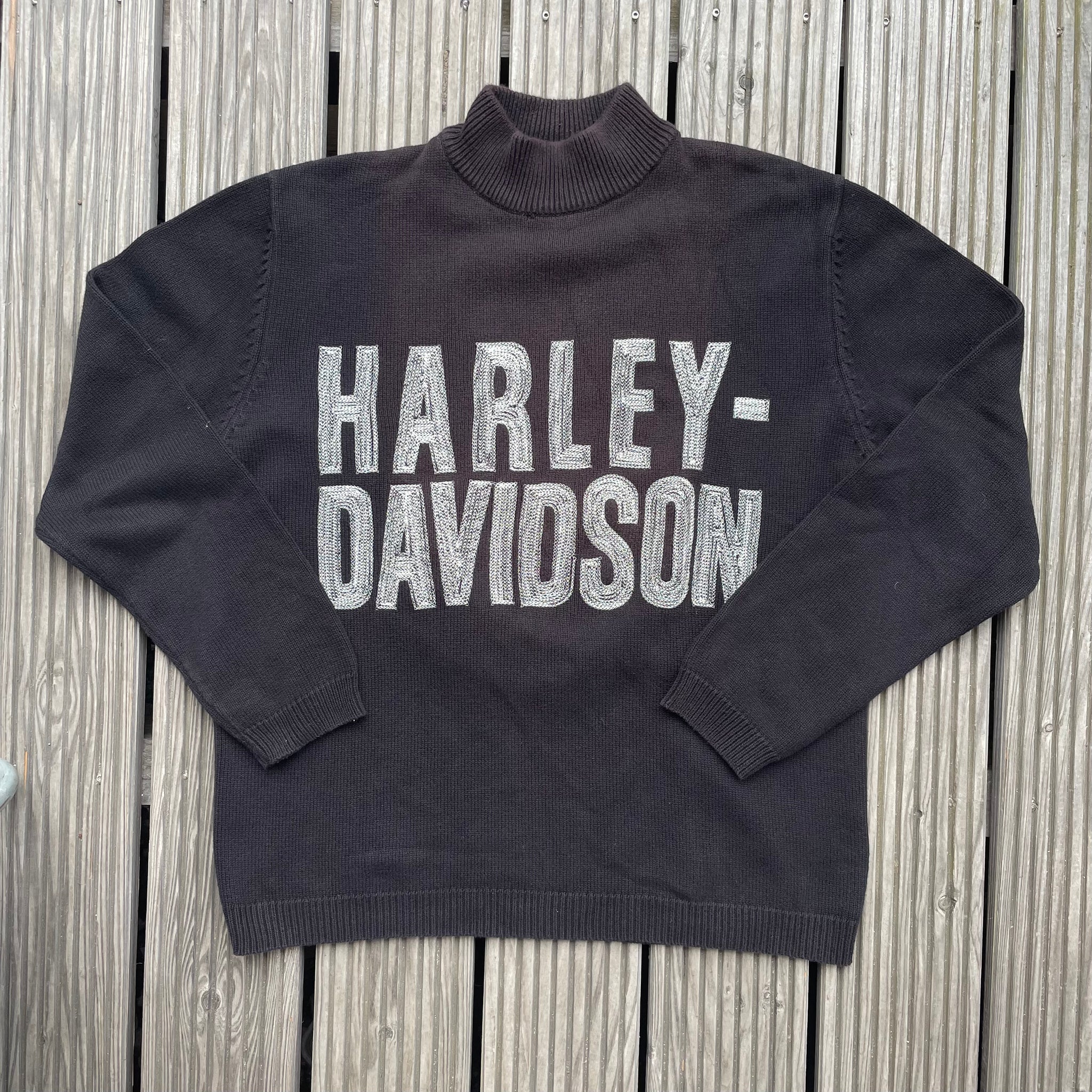 Harley davidson knit sweater hot sale