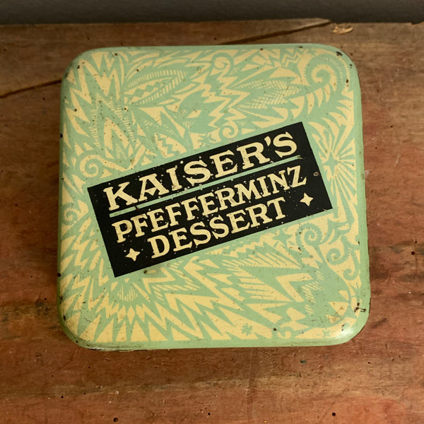 Vintage Blechdose Kaiser‘s Pfefferminz Dessert