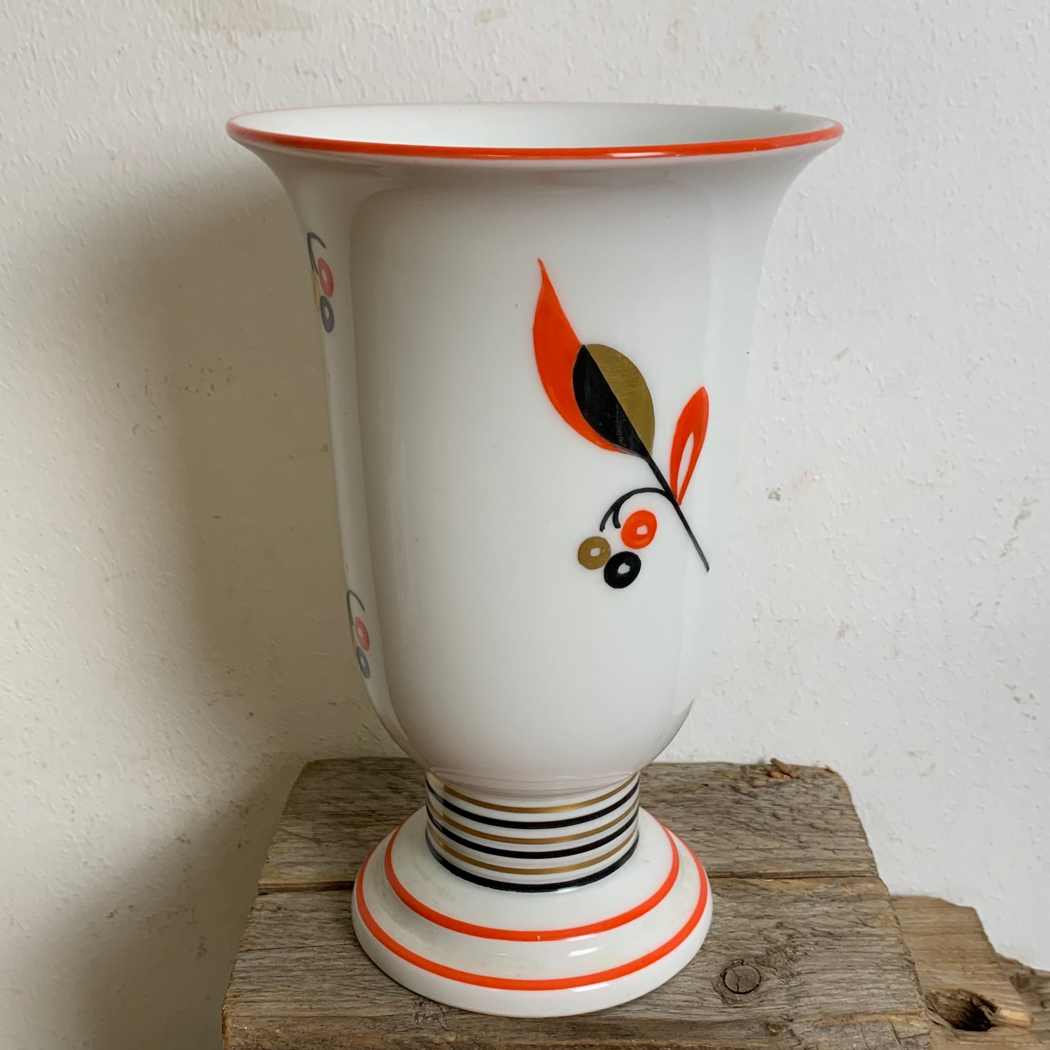 Art Deco Vase von Günthersfeld