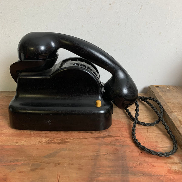 Vintage Walzentelefon Trommelwähler von Siemens und Halske