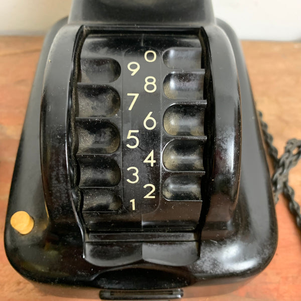 Vintage Walzentelefon Trommelwähler von Siemens und Halske