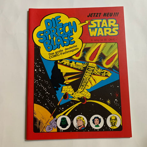 Comic Die Sprechblase 6. Jahrgang Nr. 39